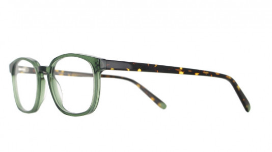 Vanni VANNI Petite M145 Eyeglasses, transparent dark green / dark havana temple