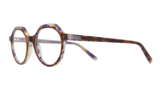 Vanni VANNI Petite M147 Eyeglasses, transparent brown/ brown and purple havana