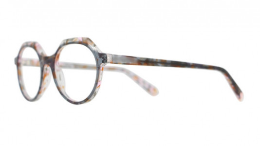 Vanni VANNI Petite M147 Eyeglasses, transparent grey / grey and pink havana