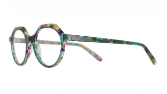 Vanni VANNI Petite M147 Eyeglasses, transparent green/ green and yellow havana