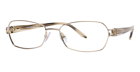 Joan Collins 9710 Eyeglasses, Gold/Brown