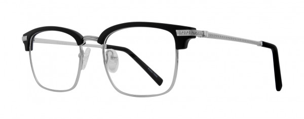 Retro R 186 Eyeglasses, Matt Black