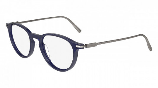 Ferragamo SF2976 Eyeglasses, (432) TRANSPARENT BLUE