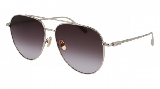 Ferragamo SF308S Sunglasses, (703) GOLD/BROWN GRADIENT