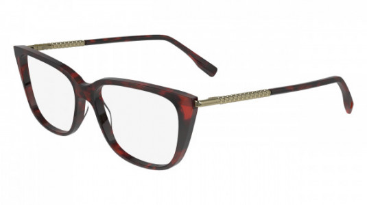 Lacoste L2939 Eyeglasses, (615) HAVANA RED