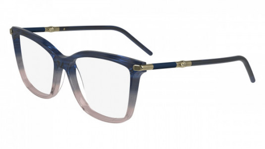 Longchamp LO2726 Eyeglasses, (435) GRADIENT BLUE ROSE