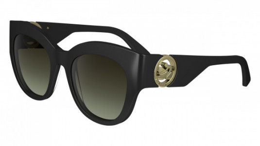 Longchamp LO740S Sunglasses, (001) BLACK