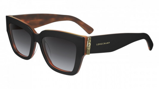 Longchamp LO745S Sunglasses, (011) BLACK/HAVANA