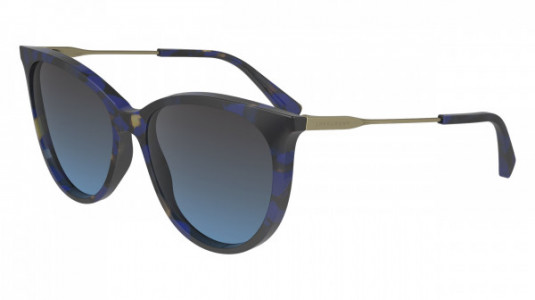 Longchamp LO746S Sunglasses, (430) BLUE HAVANA