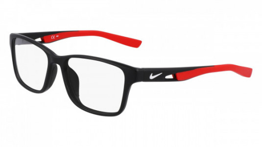 Nike NIKE 5038 Eyeglasses, (006) MATTE BLACK/UNIVERSITY RED
