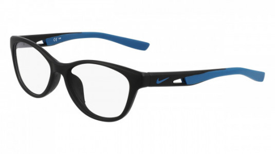 Nike NIKE 5039 Eyeglasses, (004) MATTE BLACK/INDUSTRIAL BLUE
