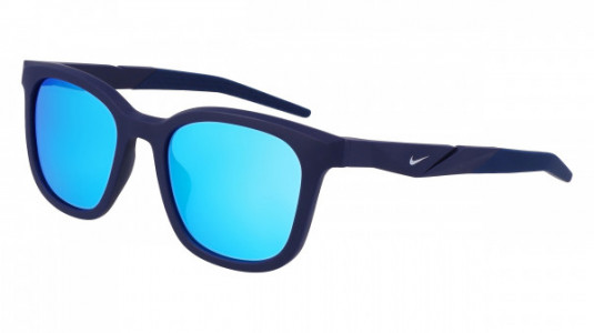 Nike NIKE RADEON 2 M FV2406 Sunglasses, (410) MATTE NAVY/BLUE MIRROR