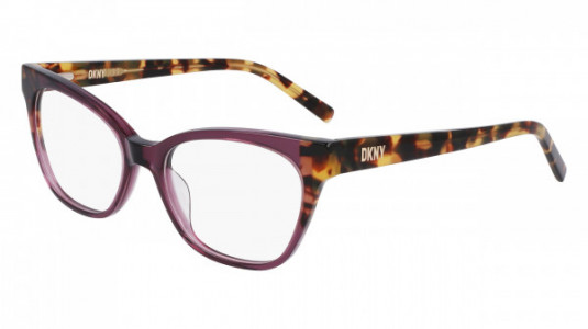 DKNY DK5058 Eyeglasses, (505) PLUM/TOKYO TORTOISE
