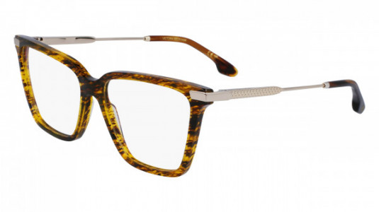 Victoria Beckham VB2657 Eyeglasses, (736) TRANSLUCENT HORN