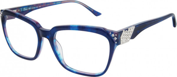 Diva DIVA 5591 Eyeglasses, 503 BLUE- PURPLE-SIL