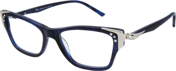 Diva DIVA 5593 Eyeglasses, 404 BLUE MARBLE - SI