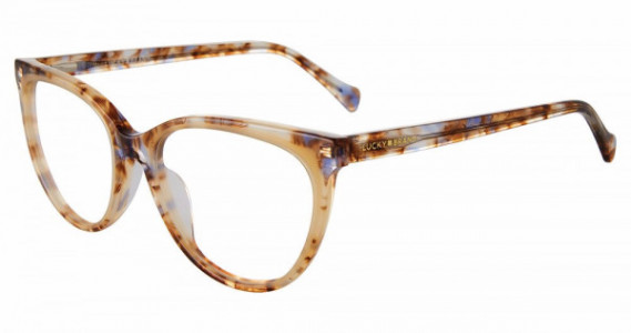 Lucky Brand VLBD247 Eyeglasses, BROWN HAV/HONEY (0WT2)