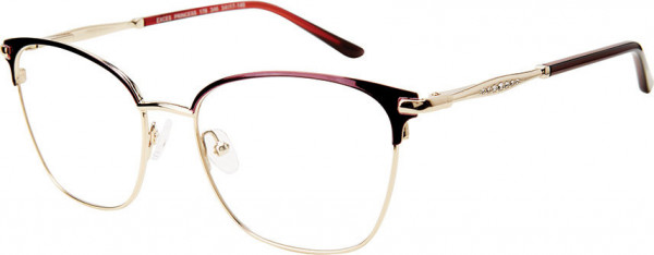 Exces PRINCESS 178 Eyeglasses, 346 PLUM - GOLD