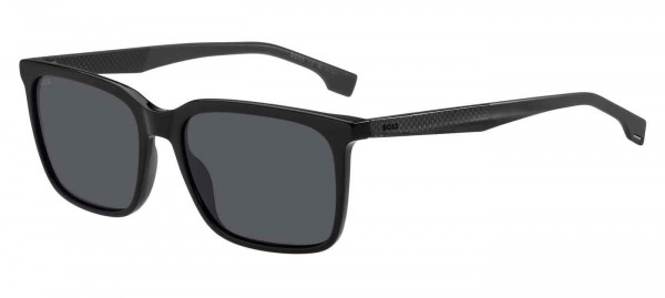 HUGO BOSS Black BOSS 1579/S Sunglasses, 008A BLACKGREY