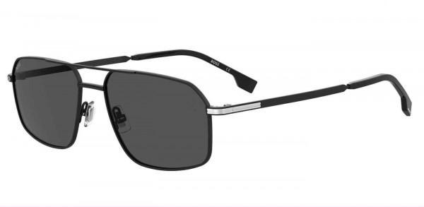 HUGO BOSS Black BOSS 1603/S Sunglasses, 0124 MTBLAKSIL