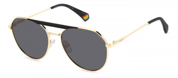 Polaroid Core PLD 6211/S/X Sunglasses, 0RHL GOLD BLCK