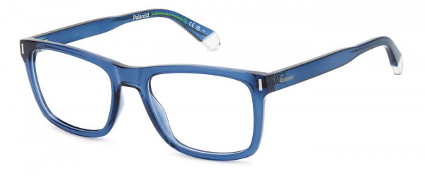 Polaroid Core PLD D512 Eyeglasses, 0PJP BLUE
