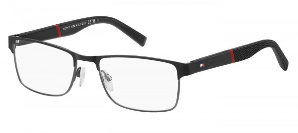 Tommy Hilfiger TH 2041 Eyeglasses, 0TI7 MTBLK RUT