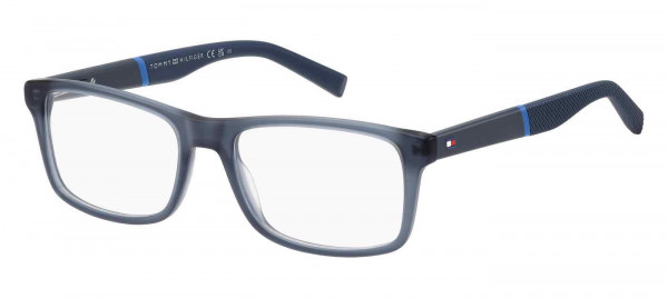 Tommy Hilfiger TH 2044 Eyeglasses, 0FLL MTT BLUE