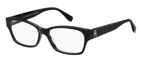Tommy Hilfiger TH 2055 Eyeglasses, 0807 BLACK