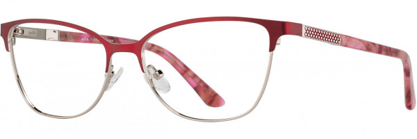 Adin Thomas Adin Thomas 608 Eyeglasses, 2 - Cherry / Chrome