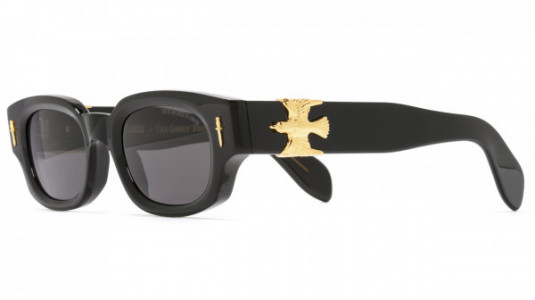 Cutler and Gross GFLE00450 Sunglasses, (001) BLACK GOLD