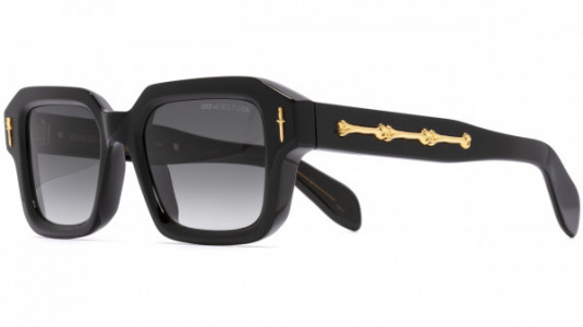 Cutler and Gross GFLE00552 Sunglasses, (001) BLACK GOLD