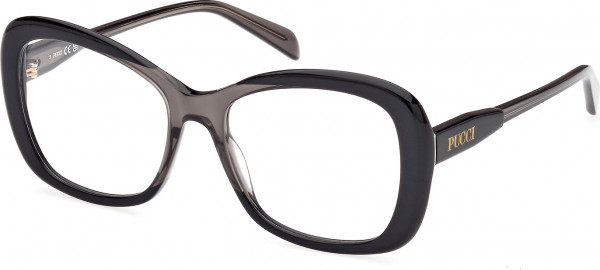 Emilio Pucci EP5231 Eyeglasses, 005 - Black/Gradient / Shiny Grey