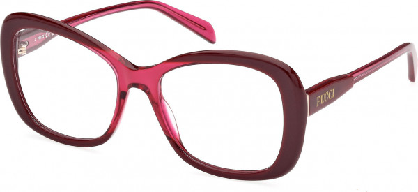 Emilio Pucci EP5231 Eyeglasses, 071 - Bordeaux/Gradient / Shiny Bordeaux