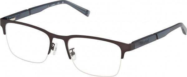 Timberland TB1841-H Eyeglasses, 007 - Matte Antiqued Dark Nickeltin / Matte Grey