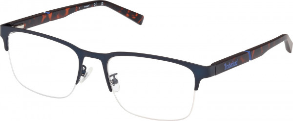 Timberland TB1841-H Eyeglasses, 091 - Matte Blue / Dark Havana