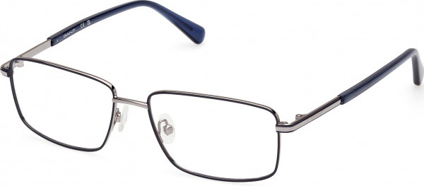 Gant GA3299 Eyeglasses, 090 - Shiny Blue / Shiny Blue