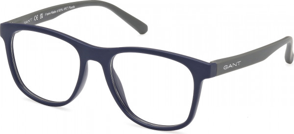Gant GA3302 Eyeglasses, 091 - Matte Blue / Matte Grey