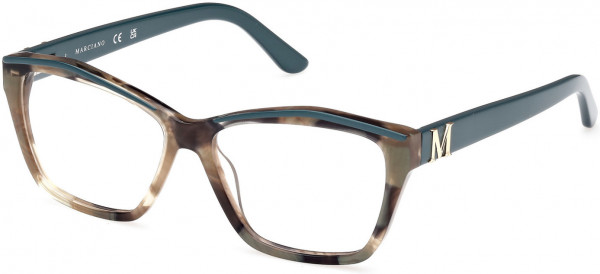 GUESS by Marciano GM0397 Eyeglasses, 089 - Turquoise/other