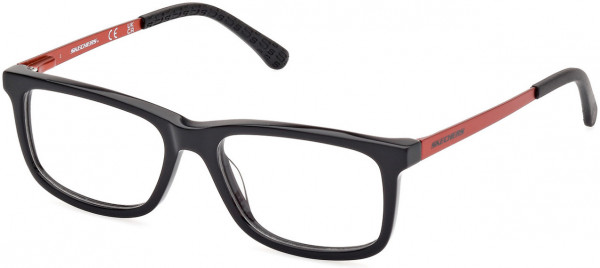 Skechers SE1206 Eyeglasses, 001 - Shiny Black