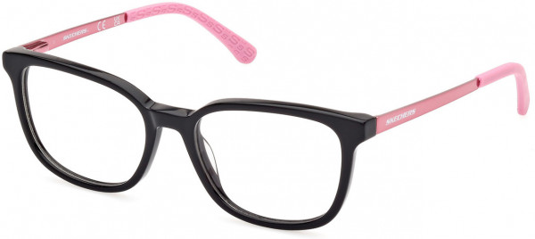 Skechers SE1682 Eyeglasses, 001 - Shiny Black