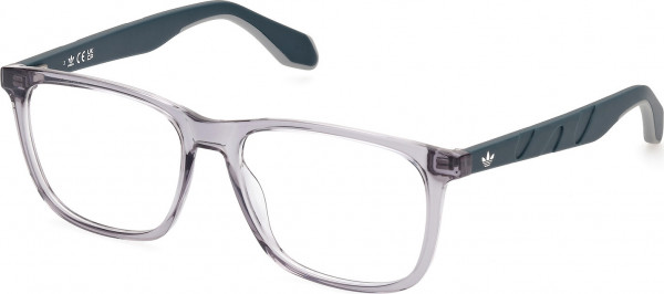adidas Originals OR5076 Eyeglasses, 020 - Shiny Grey / Matte Dark Green