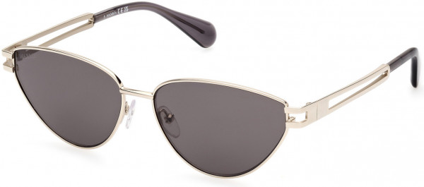 MAX&Co. MO0089 Sunglasses, 32A - Gold / Smoke
