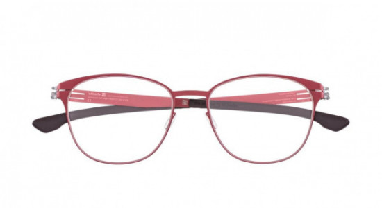 ic! berlin Ludmila L. Eyeglasses, Carmine Red