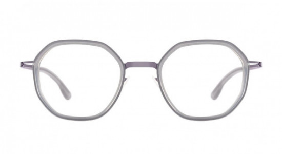 ic! berlin Raja Eyeglasses, Aubergine-Misty-Grey