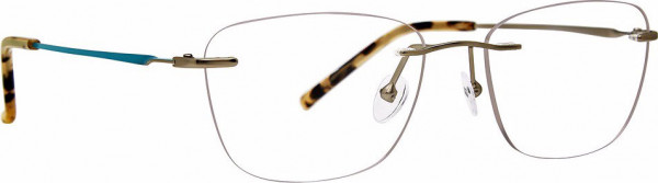 Totally Rimless TR Meraki 355 Eyeglasses, Light Silver