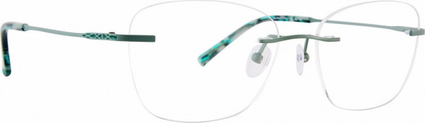 Totally Rimless TR Cassinni 361 Eyeglasses, Sea Glass