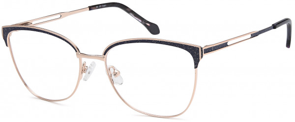 Di Caprio DC231 Eyeglasses, Blue Gold