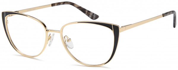 Di Caprio DC228 Eyeglasses, Black