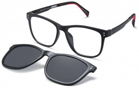 Di Caprio DC403 CLIP Eyeglasses, Black Tortoise